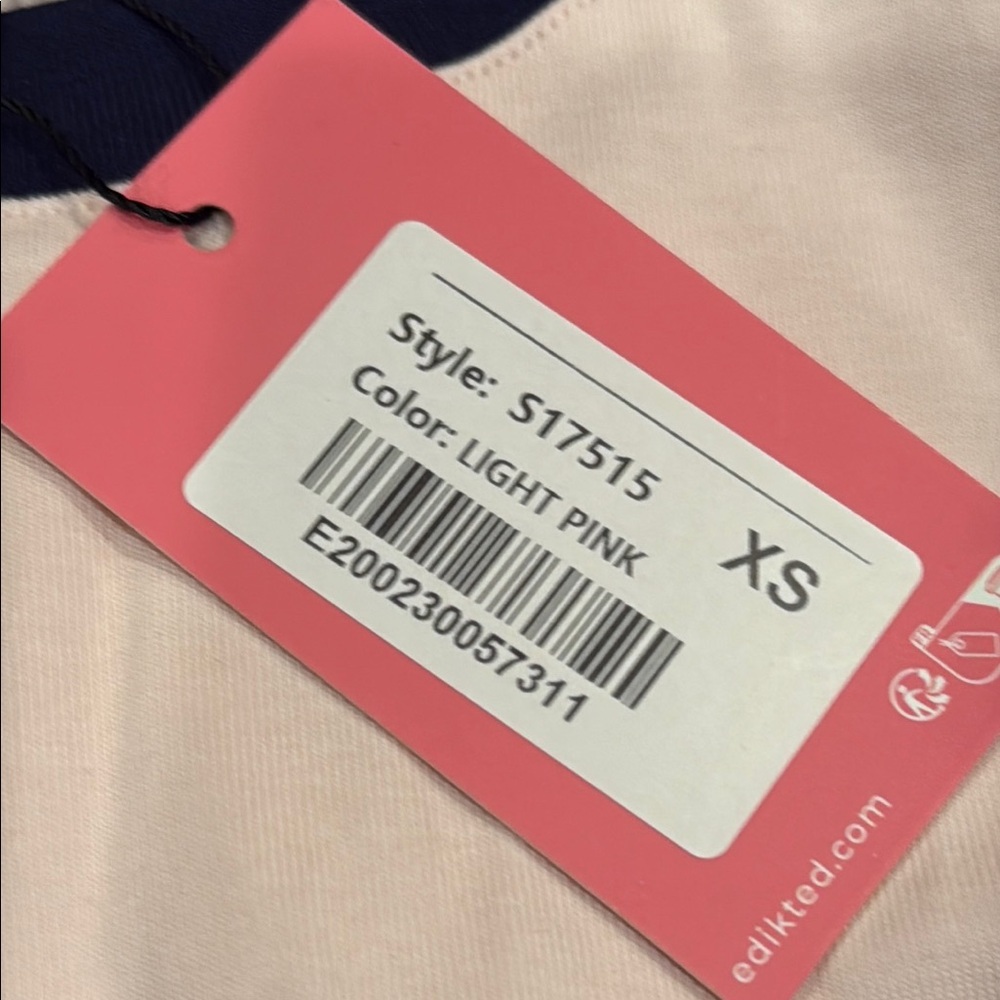 Edikted Long Sleeve light Pink Shirt NWT - Picture 3 of 6